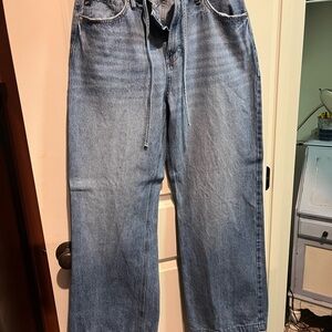 KanCan Light Blue high rise wide leg Jeans